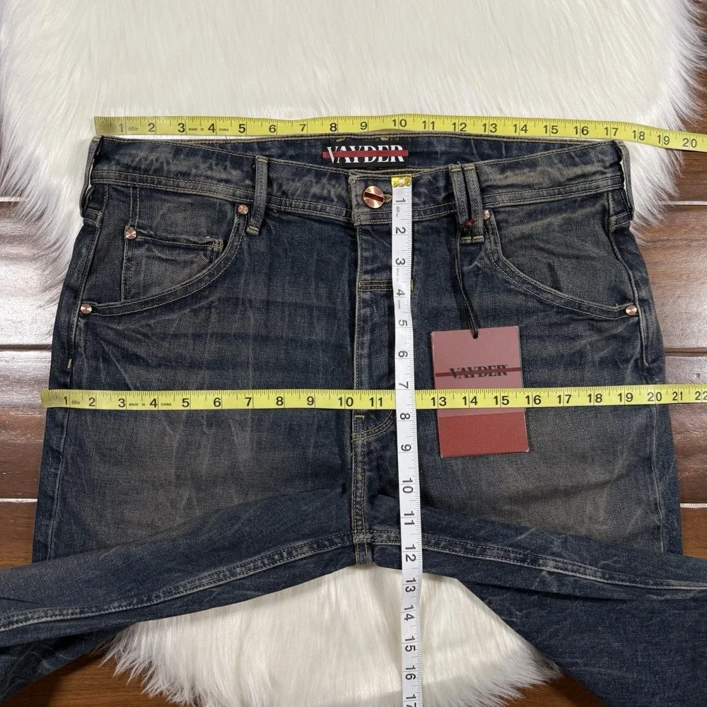 Vayder‎ Men's Size 32 Prescott Grunge Wash Straight Leg Denim Jeans